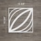 Ekena Millwork Medium Otis Decorative Fretwork Wall Panels in Architectural Grade PVC, 15 3/8"W x 15 3/8"H x 3/8"T WALP16X16OTS - alternate 6